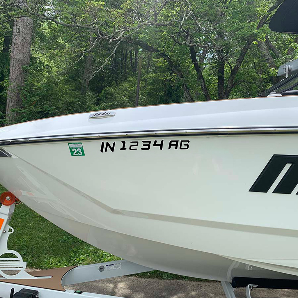 Watercraft Registration Numbers