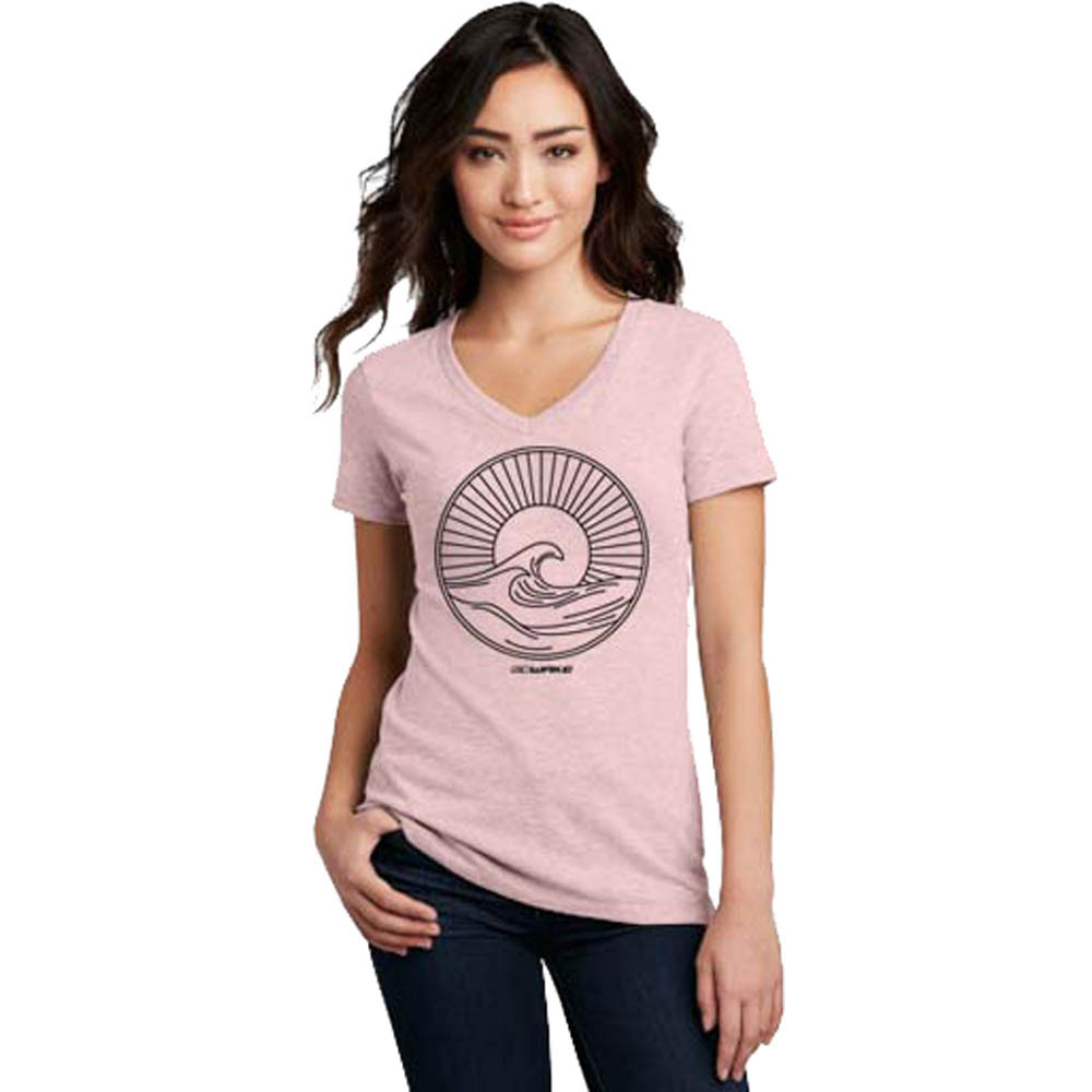 SC Wake Ocean Design Vneck Tee