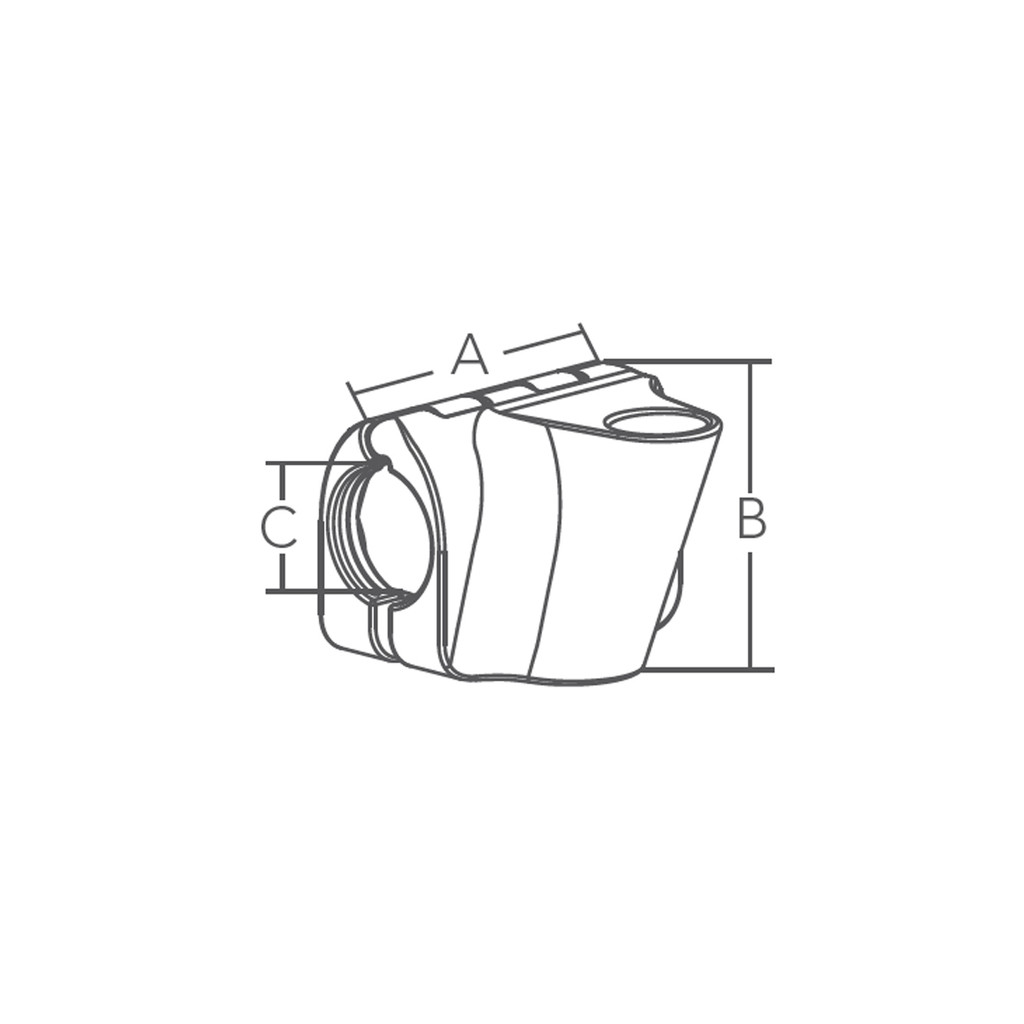 Boat Sunshade Socket Rail Mount