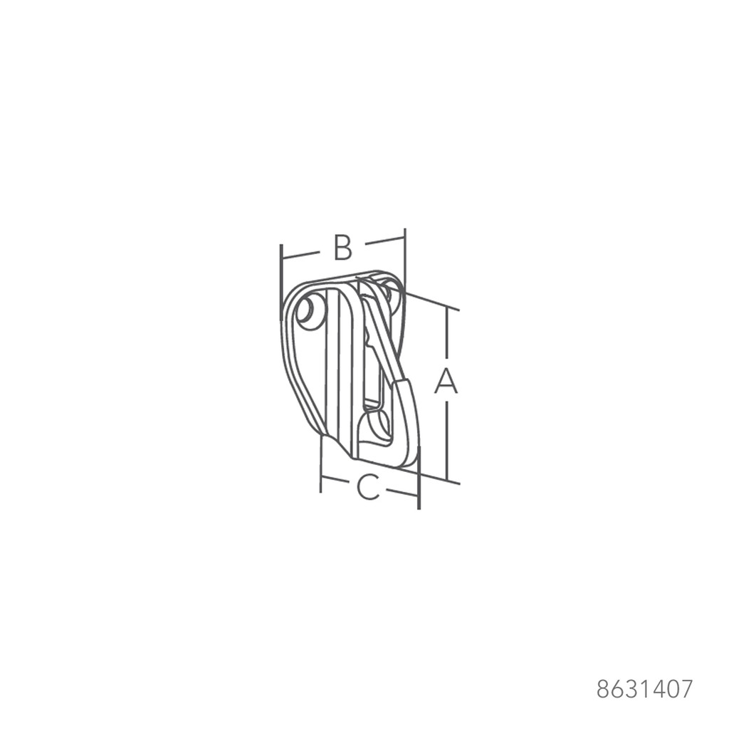 Boat Sunshade Snap Hook (Pair)