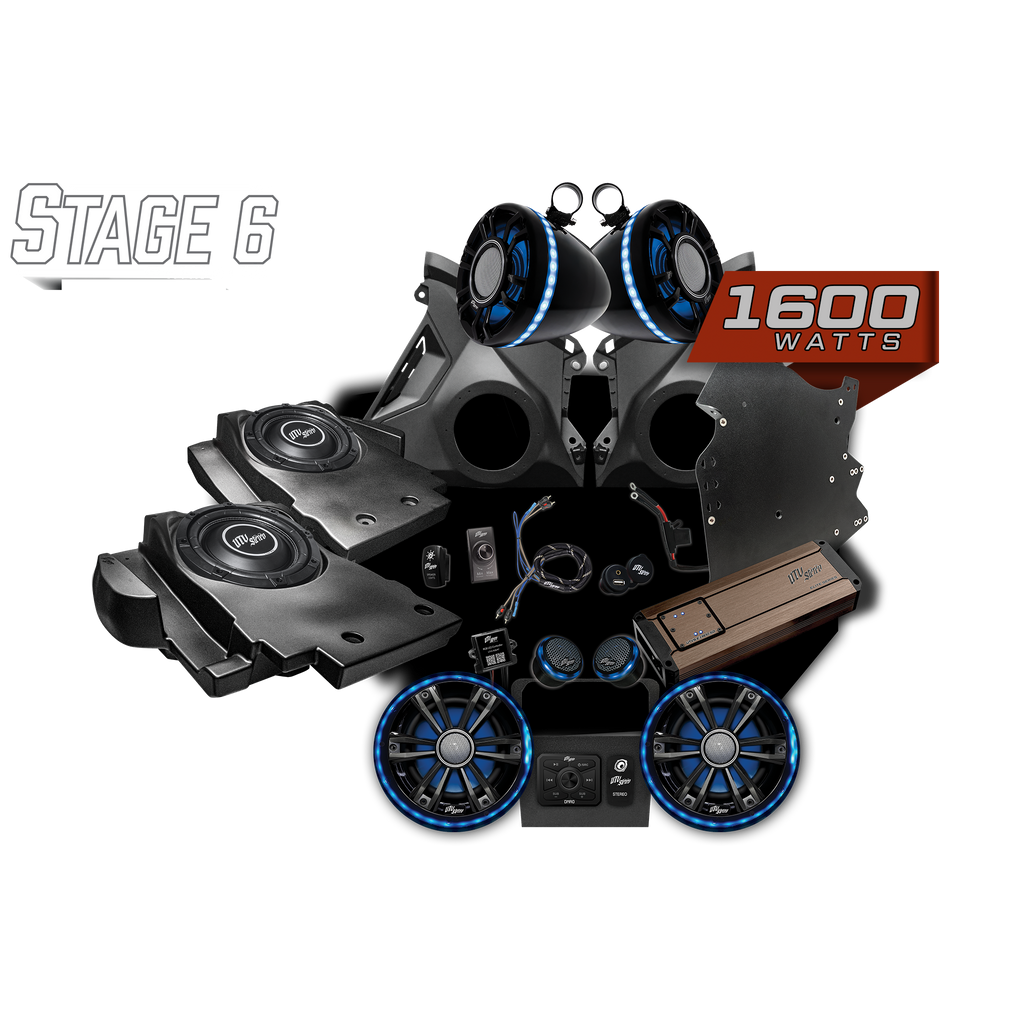 Can-Am® Maverick R Elite Series Stage 6 Stereo Kit | UTVS-R-S6-E
