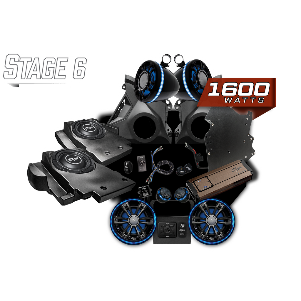 Can-Am® Maverick R Elite Series Stage 6 Stereo Kit | UTVS-R-S6-E
