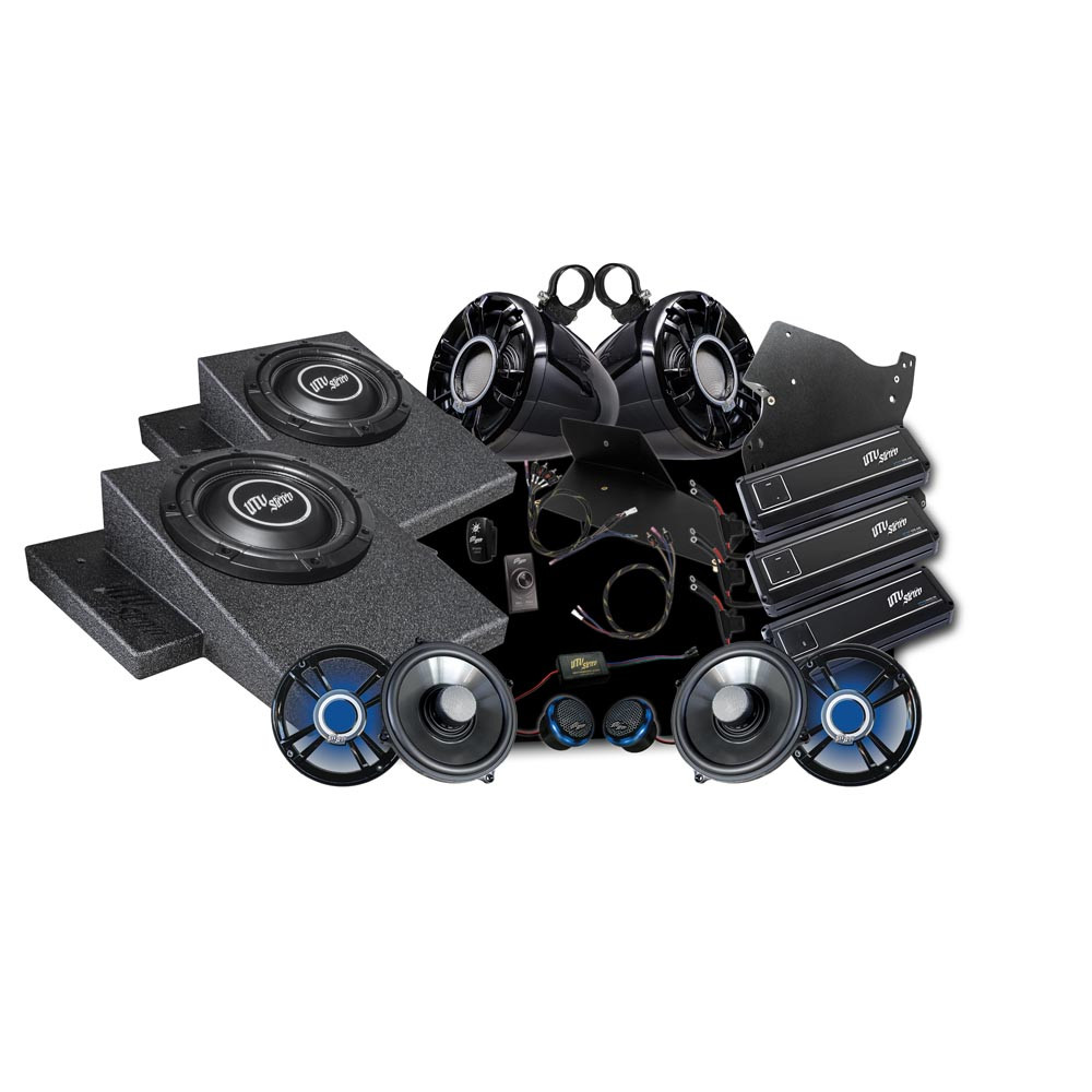 Can-Am® Maverick R Signature Series Stage 8 Stereo Kit | UTVS-R-S8-S