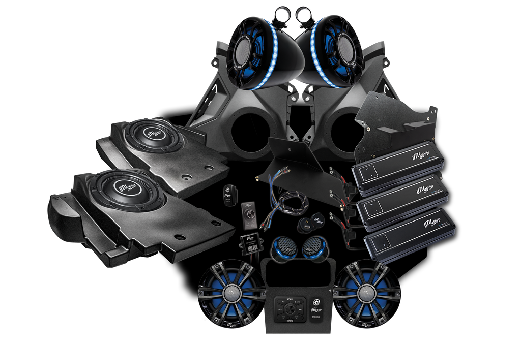 Can-Am® Maverick R Signature Series Stage 8 Stereo Kit | UTVS-R-S8-S
