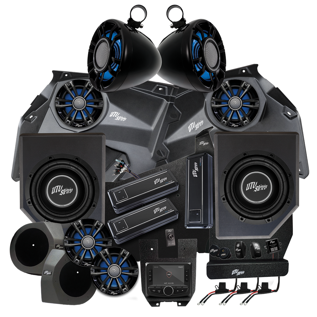 Can-Am® X3 Signature Series Stage 8 Stereo Kit | UTVS-X3-S8-S