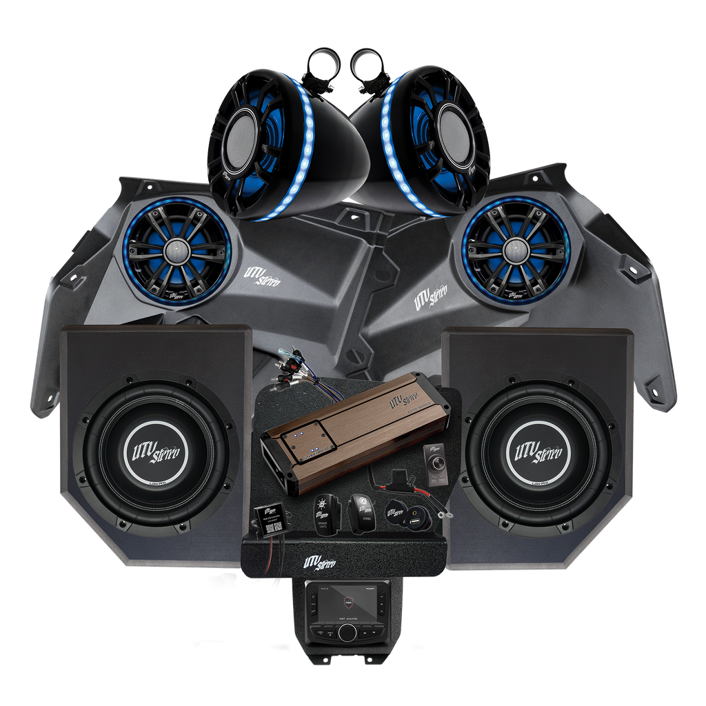 Can-Am® X3 Elite Series Stage 6 Stereo Kit | UTVS-X3-S6-E