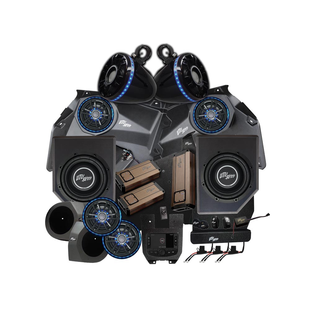 Can-Am® X3 Elite Series Stage 8 Stereo Kit | UTVS-X3-S8-E