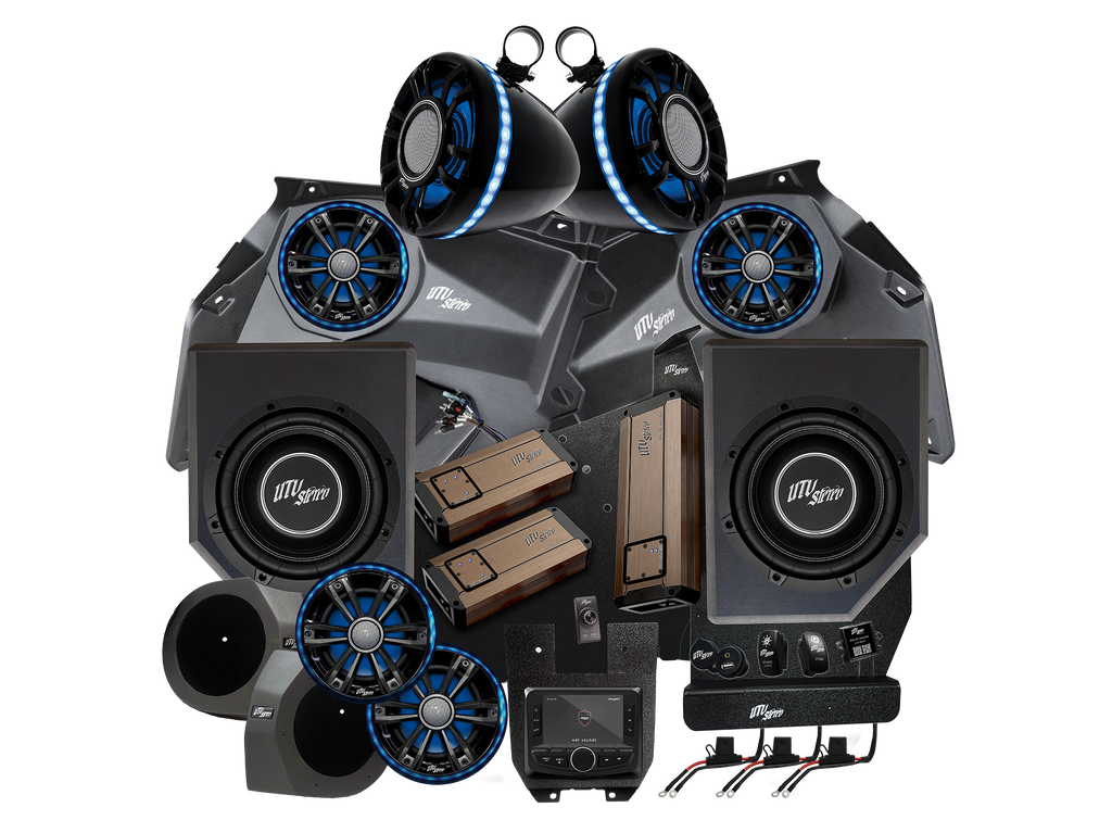 Can-Am® X3 Elite Series Stage 8 Stereo Kit | UTVS-X3-S8-E
