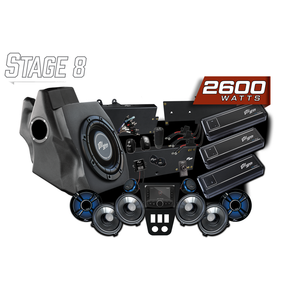 RZR® Pro Series Signature Stage 8 Stereo Kit | UTVS-PRO-S8-S