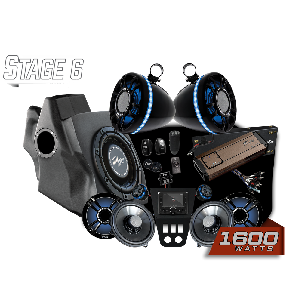 RZR® Pro Series Elite Stage 6 Stereo Kit | UTVS-PRO-S6-E