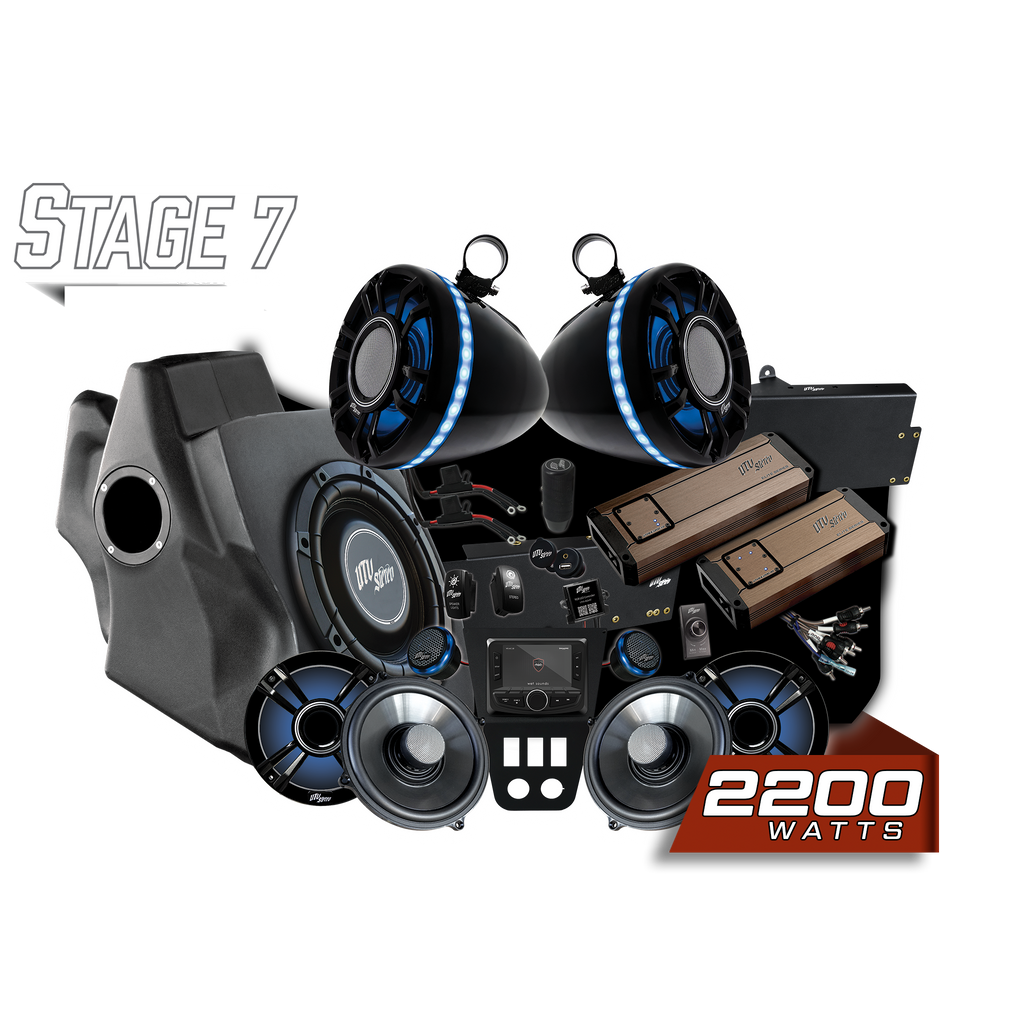 RZR® Pro Series Elite Stage 7 Stereo Kit | UTVS-PRO-S7-E
