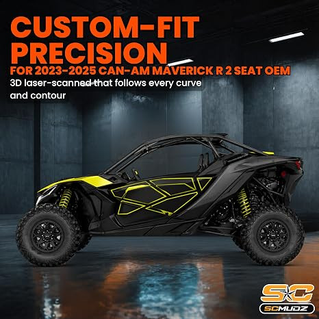 2023-2025 Can-Am Maverick R - 2 Seat Floor Mats - OEM