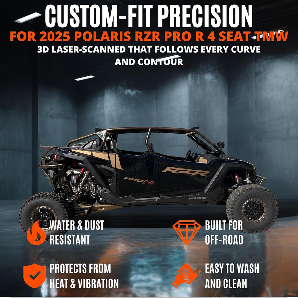 2025 Polaris RZR Pro R - 4 Seat Headliner - TMW