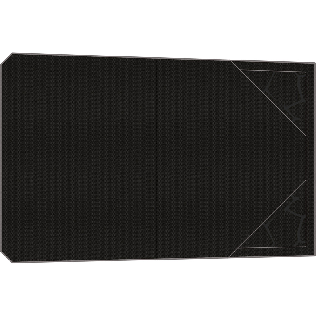 2025 Polaris RZR Pro R - 4 Seat Headliner - TMW - Black Over Storm Gray, 6mm Embossed