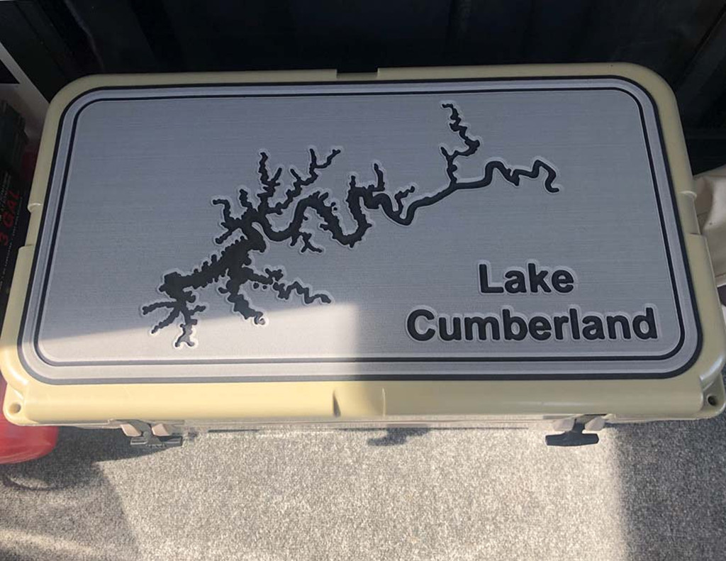 Lake Cumberland Kentucky - Orca Cooler Pad