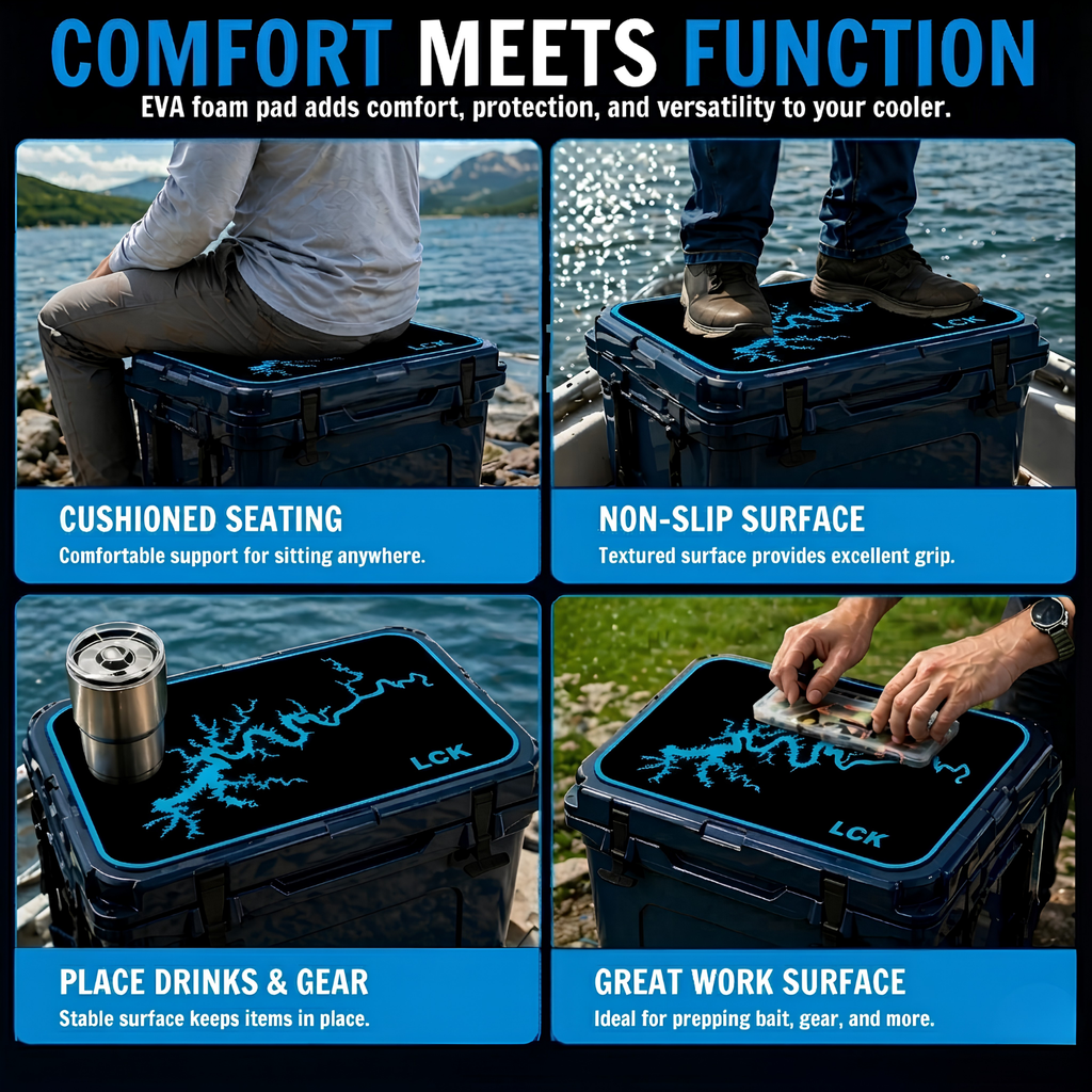 Lake Cumberland Kentucky - Orca Cooler Pad