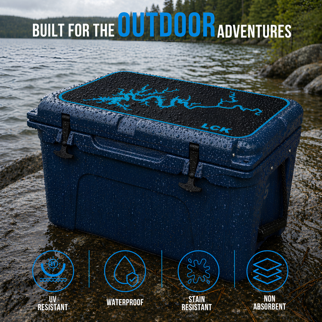 Lake Cumberland Kentucky - Orca Cooler Pad