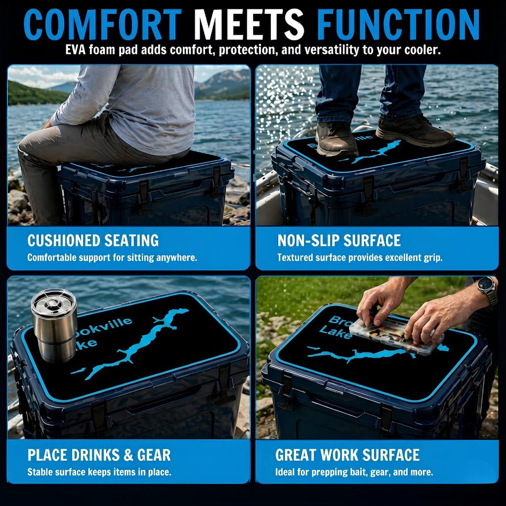 Brookville Lake - Orca Cooler Pad