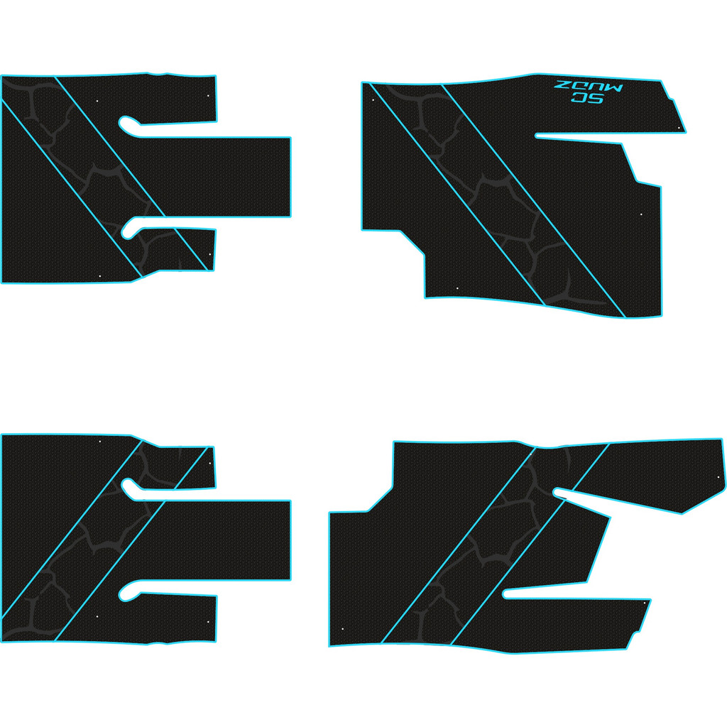 Can-Am Maverick Sport - 4 Seat Floor Mats - OEM
