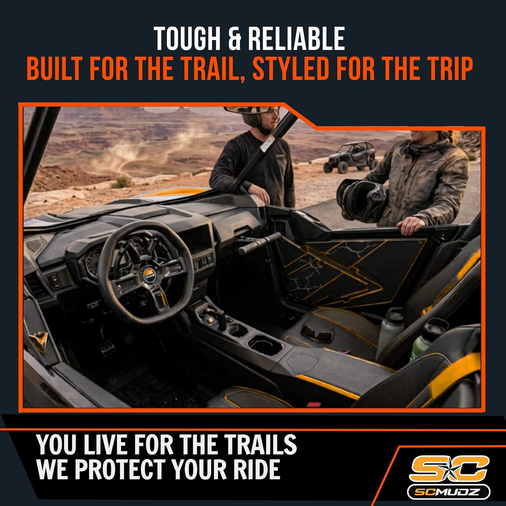 Polaris Xpedition - 2 Seat Door Liners & Dash Kit - OEM