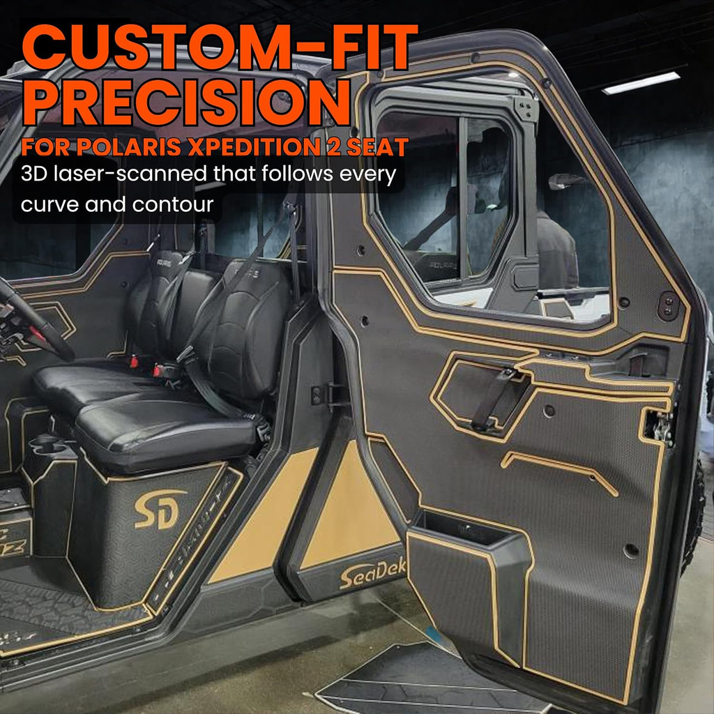 Polaris Xpedition - 2 Seat Door Liners & Dash Kit - OEM