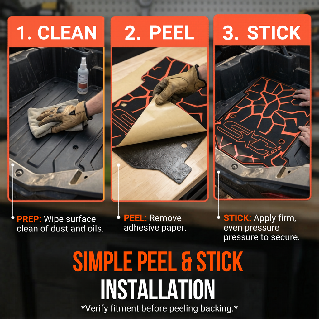 Polaris Xpedition XP - 2 Seat Bed Mat - OEM (Non-Enclosed Model)