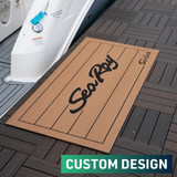 Better To Wake Up At Lake Dock Mat
