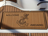 Welcome Aboard Dock Mat