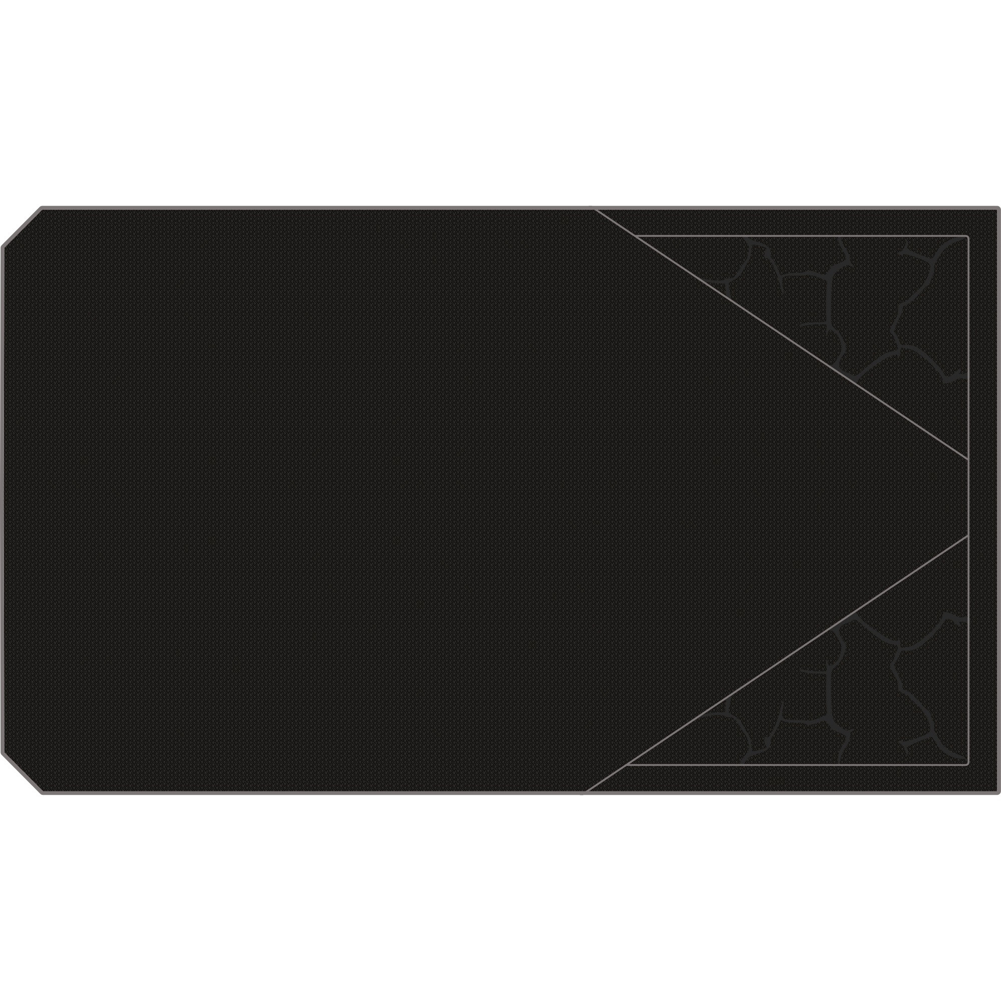 2022-2024 Polaris Pro R - 4 Seat Headliner - TMW - Black Over Storm Gray, 6mm Embossed