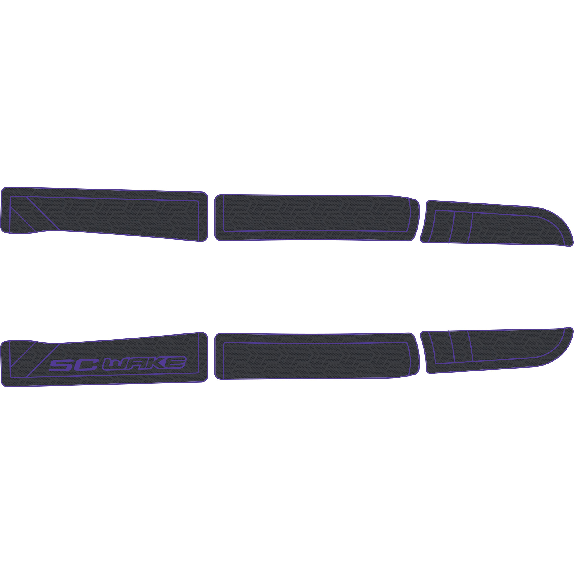 ヴィンテージ  バスマット Kawasaki 750 ZXi / 900 ZXi / 1100 ZXi (1995-2003) Traction Mats
