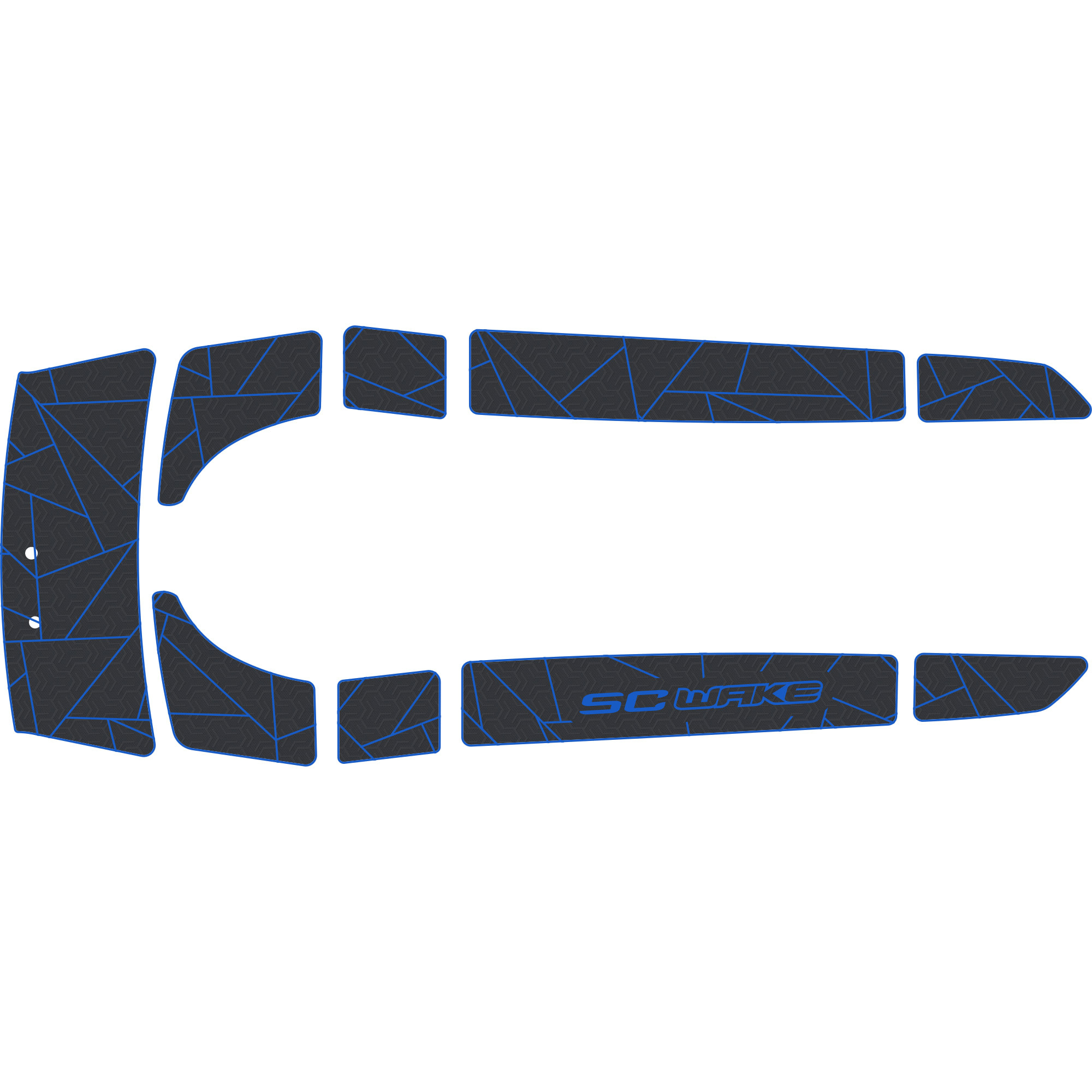 Yamaha WaveBlaster II 760 (1996-1997) Jet Ski Traction Mats