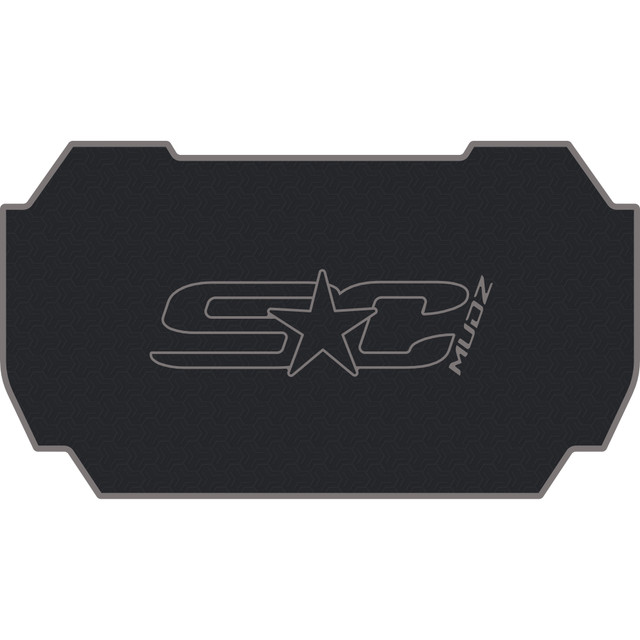 Kawasaki Teryx H2 - 4 Seat Bed Mat - OEM - Black Over Storm Gray, 8mm HD Tetrapod