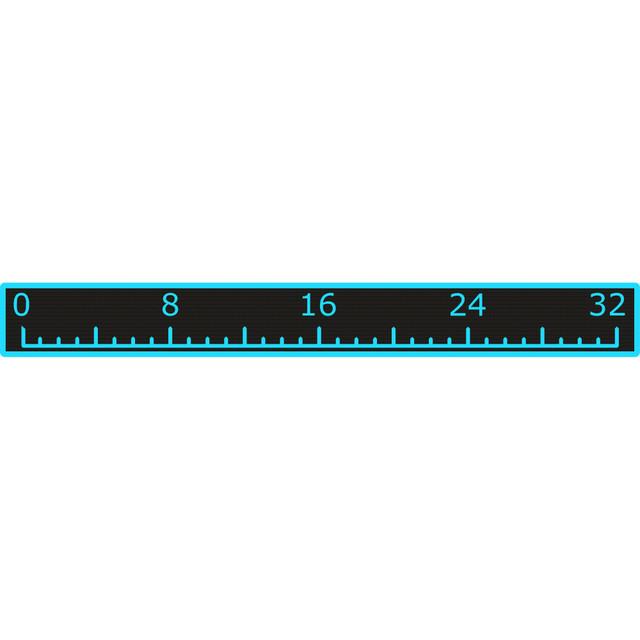 Adhesive 32" SeaDek Fish Measuring Ruler