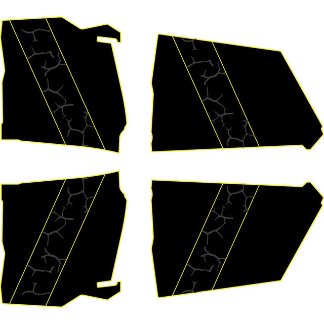 Can-Am Maverick X3 - 4 Seat Door Liners - AZP Can-Am Maverick X3 - 4 Seat Door Liners - AZP