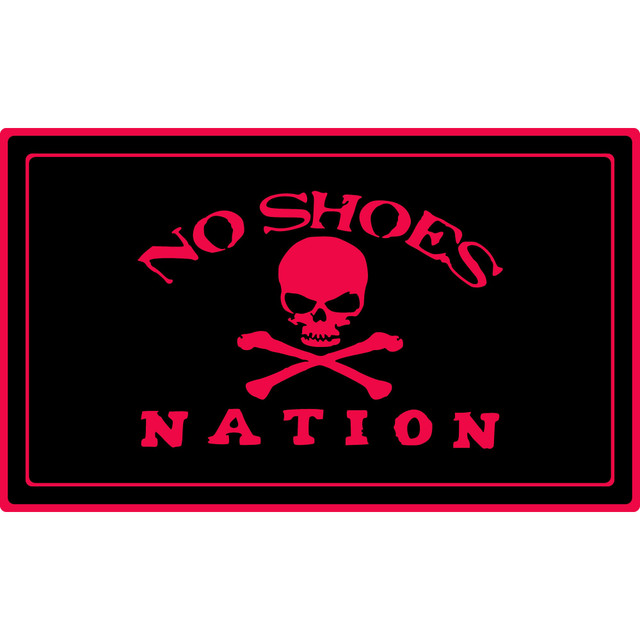 No Shoes Nation Dock Mat No Shoes Nation Dock Mat