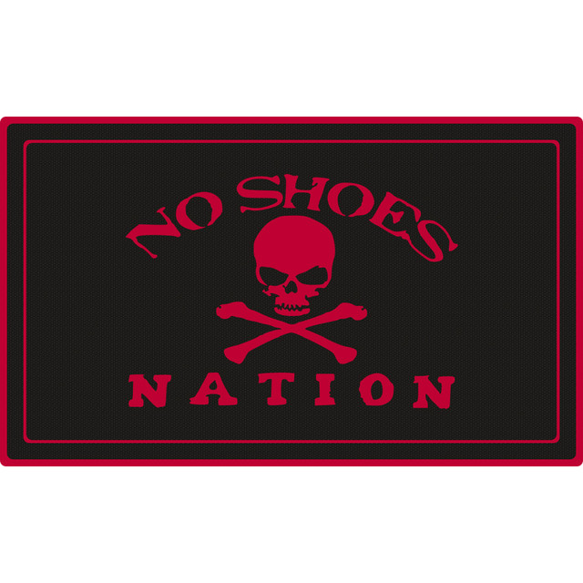 No Shoes Nation Dock Mat