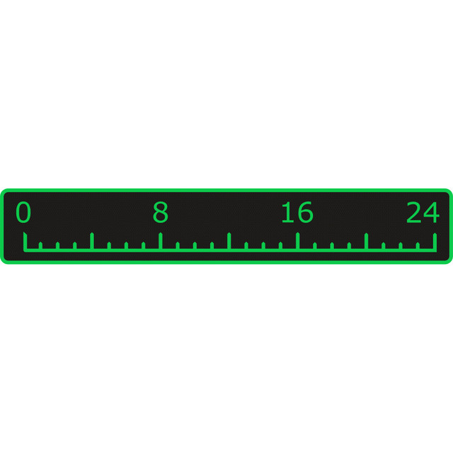 Adhesive 24" SeaDek Fish Measuring Ruler