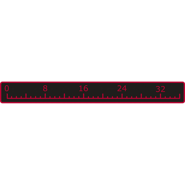 Adhesive 36" SeaDek Fish Measuring Ruler