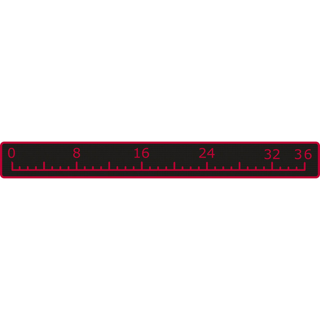 Adhesive 36" SeaDek Fish Measuring Ruler