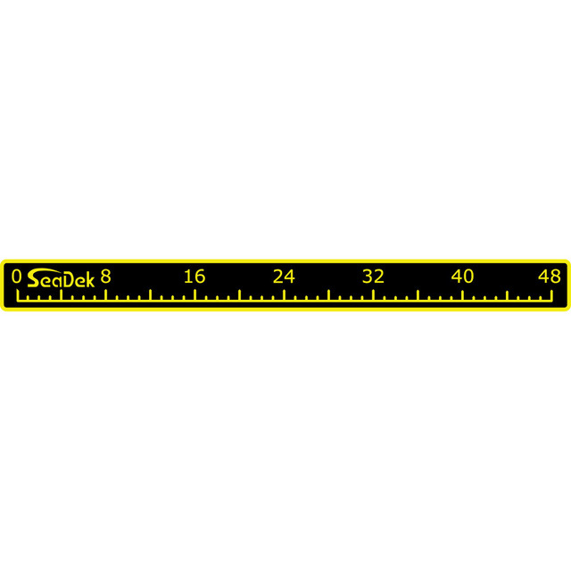 Adhesive 48" SeaDek Fish Measuring Ruler Adhesive 48" SeaDek Fish Measuring Ruler