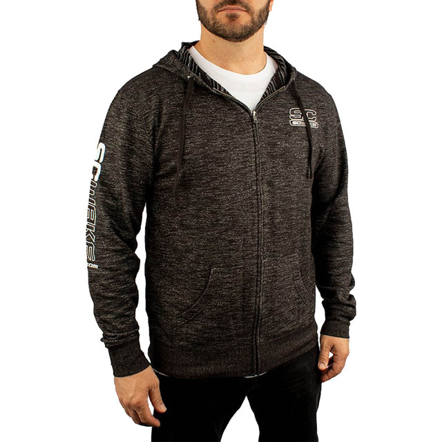 Baja Stripe French Terry Hooded Full-Zip Sweatshirt