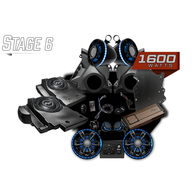 Can-Am® Maverick R Elite Series Stage 6 Stereo Kit | UTVS-R-S6-E
