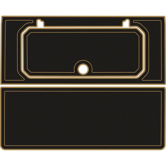 Gorilla Golf Cart Fold Down Seat Liner - 4 & 6 Seat