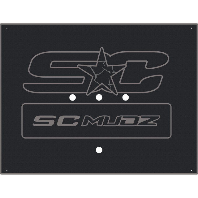 Speed UTV El Jefe - Bed Mat - OEM - Black Over Storm Gray, 8mm HD Tetrapod