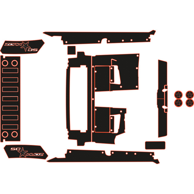 Speed UTV El Jefe - 4 Seat Accessory Kit - OEM