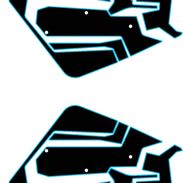 2018 Arctic Cat Wildcat XX - 2 Seat Door Liners - OEM