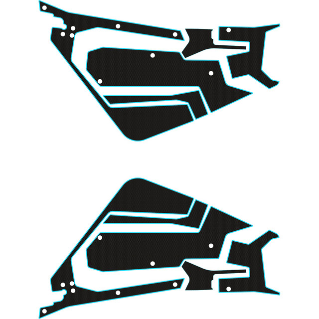 2018 Arctic Cat Wildcat XX - 2 Seat Door Liners - OEM