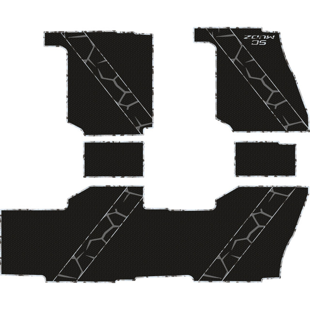 Polaris Ranger XP 1000 - 4 Seat Floor Mats - OEM