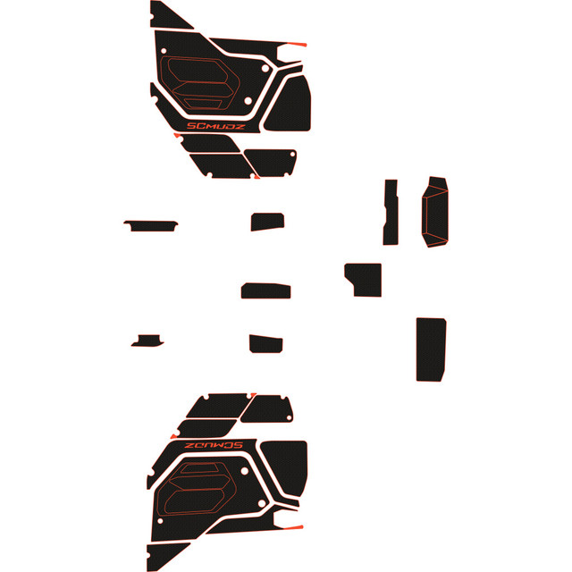Polaris Xpedition - 2 Seat Door Liners & Dash Kit - OEM