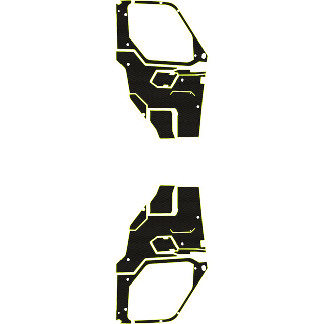 Polaris Ranger XP 1000 - 2 Seat Interior Door Liners - OEM